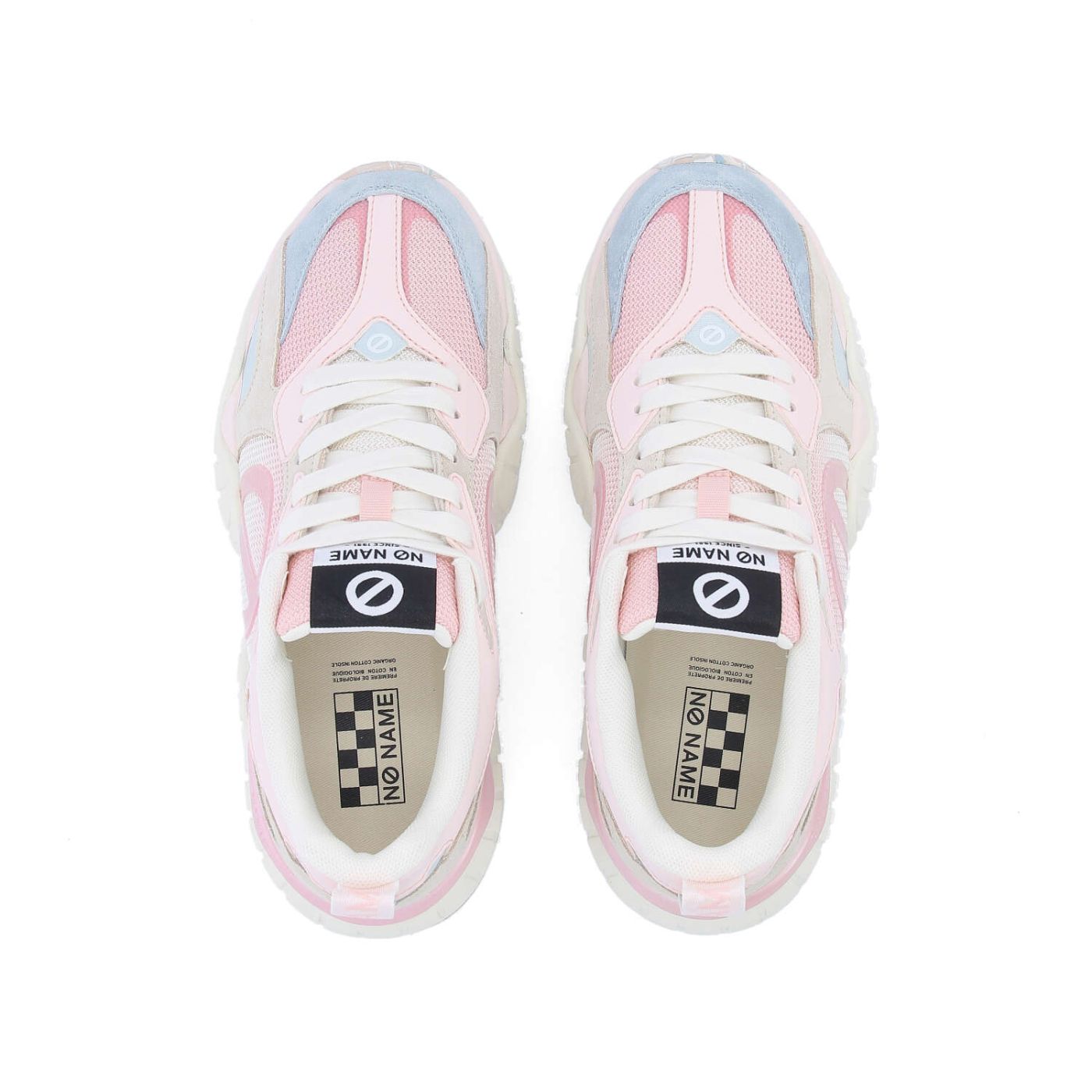 KRAZEE RUNNER W - KNIT/NACRE/SDE - ROSE DEGRADE/ROSE/BLEU